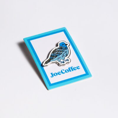 New York Pigeon Enamel Pin